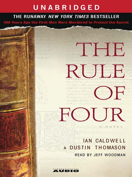 Title details for The Rule of Four by Ian Caldwell - Wait list